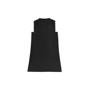 JIL SANDER - SLVS MINI DRESS - SS24 - BLACK